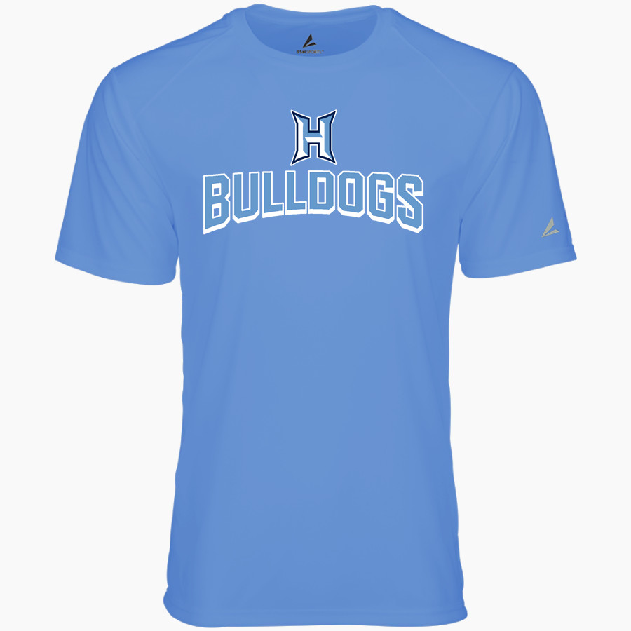 HAMPTON HIGH SCHOOL BULLDOGS <span class="pdp-name-mascot">HAMPTON BULLDOGS</span> BSN SPORTS Men's Phenom Short Sleeve T-Shirt