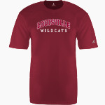 LOUISVILLE HIGH SCHOOL WILDCATS <span class="pdp-name-mascot">LOUISVILLE WILDCATS</span> BSN SPORTS Men's Phenom Short Sleeve T-Shirt Front Thumbnail