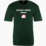Minot State Beavers <span class="pdp-name-mascot">Minot State Beavers</span> BSN SPORTS Men's Phenom Short Sleeve T-Shirt Front Thumbnail