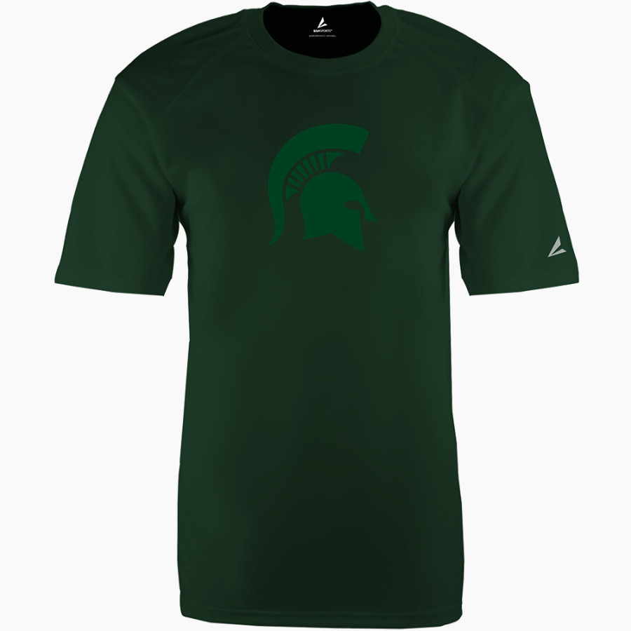 Michigan State University Spartans <span class="pdp-name-mascot">Michigan State University Spartans</span> BSN SPORTS Men's Phenom Short Sleeve T-Shirt