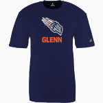 Glenn Grizzlies <span class="pdp-name-mascot">Tom Glenn Grizzlies</span> BSN SPORTS Men's Phenom Short Sleeve T-Shirt Front Thumbnail
