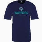Crosspoint Christian Warriors BSN SPORTS Men's Phenom Short Sleeve T-Shirt Front Thumbnail