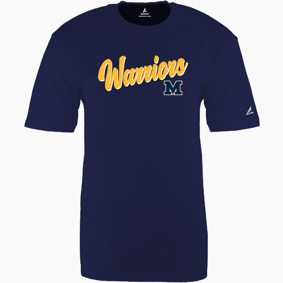 Meridian Warriors BSN SPORTS Men's Phenom Short Sleeve T-Shirt