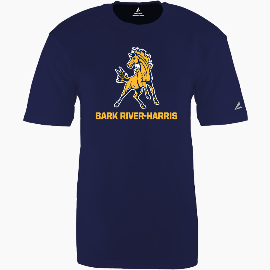 Bark River-Harris Broncos BSN SPORTS Men's Phenom Short Sleeve T-Shirt