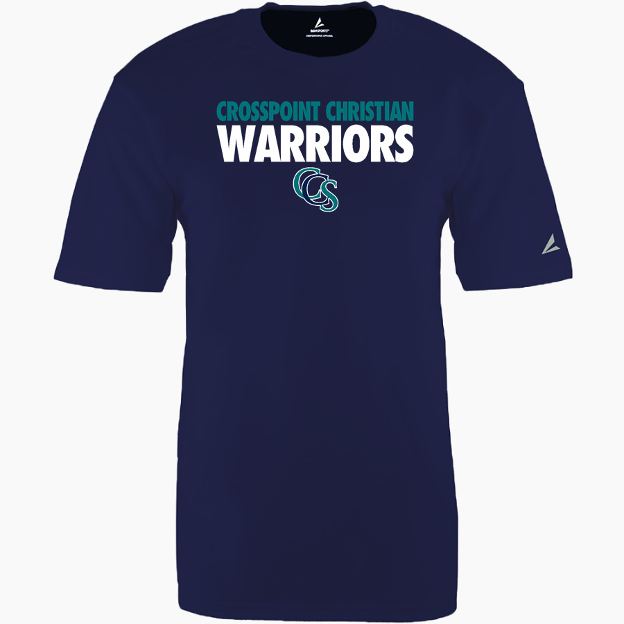 Crosspoint Christian Warriors BSN SPORTS Men's Phenom Short Sleeve T-Shirt