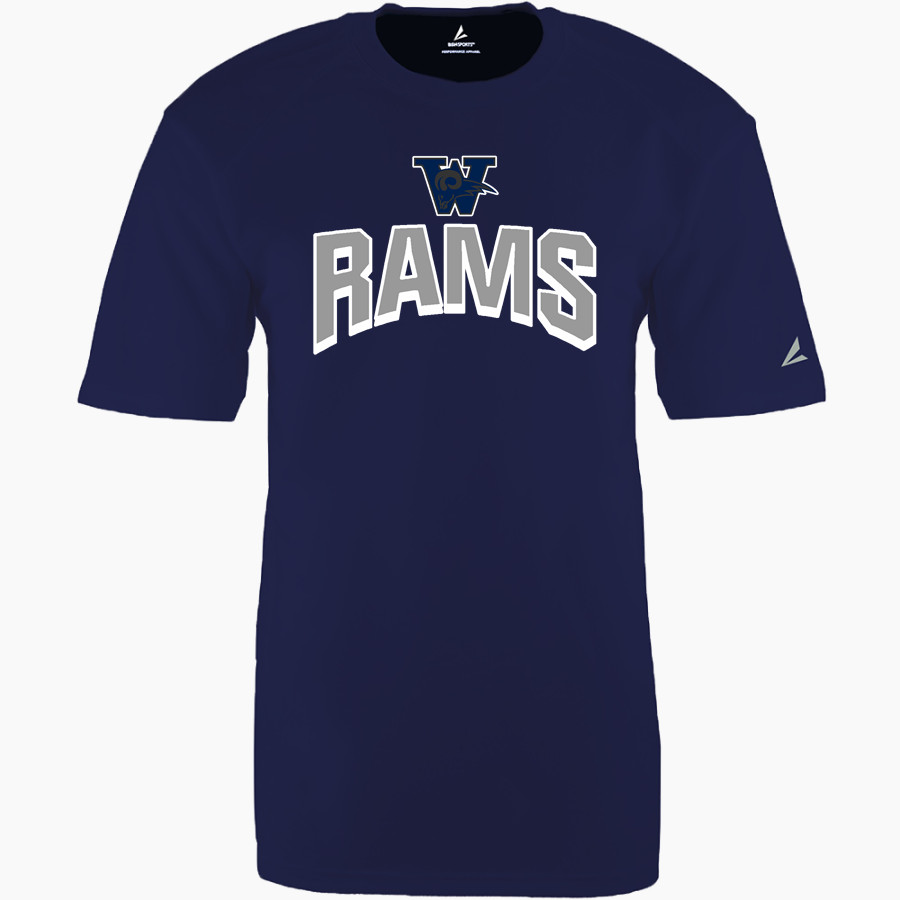 Weber Rams <span class="pdp-name-mascot">Weber Rams</span> BSN SPORTS Men's Phenom Short Sleeve T-Shirt