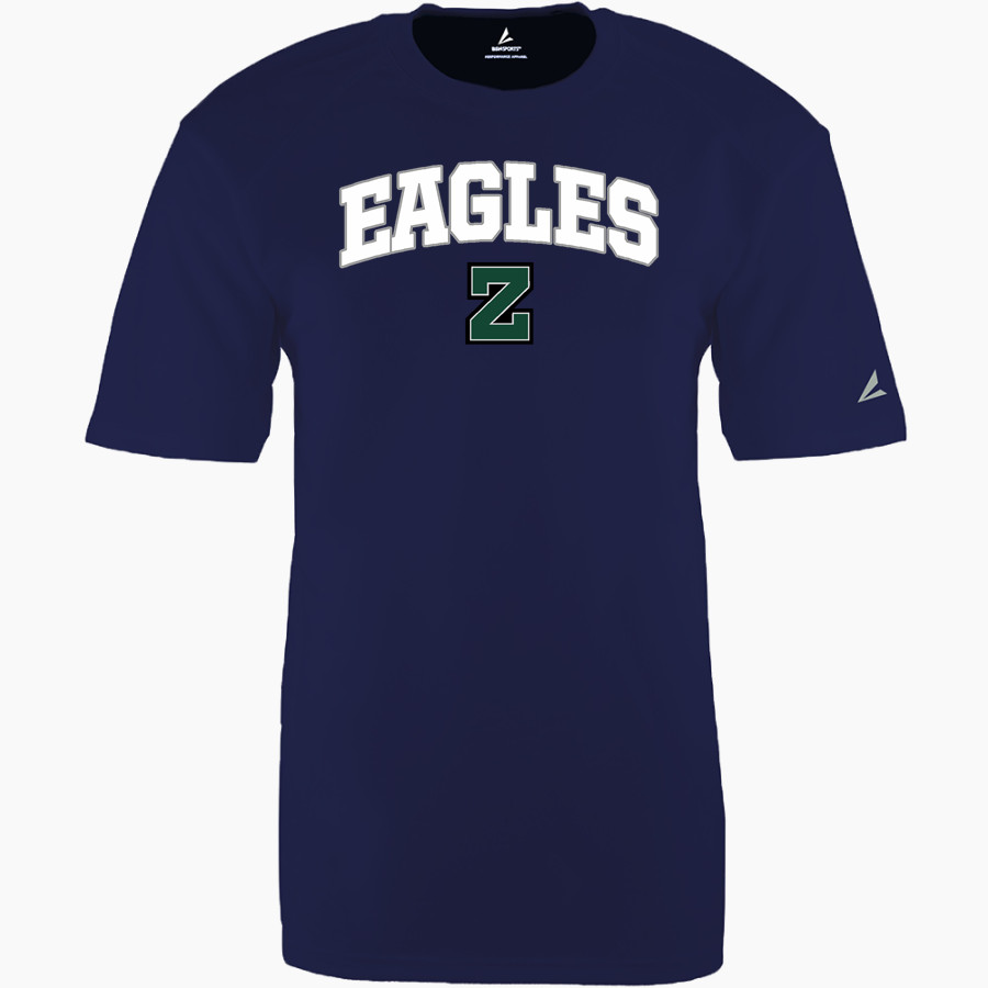 Zionsville High School Eagles Online Store <span class="pdp-name-mascot">Zionsville Eagles</span> BSN SPORTS Men's Phenom Short Sleeve T-Shirt