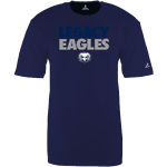 Legacy Eagles <span class="pdp-name-mascot">Legacy Charter Eagles</span> BSN SPORTS Men's Phenom Short Sleeve T-Shirt Front Thumbnail