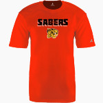 Campbell Sabers BSN SPORTS Men's Phenom Short Sleeve T-Shirt Front Thumbnail