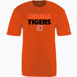 URBANA HIGH SCHOOL TIGERS <span class="pdp-name-mascot">URBANA TIGERS</span> BSN SPORTS Men's Phenom Short Sleeve T-Shirt Front Thumbnail