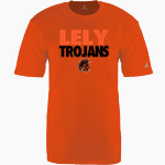 LELY HIGH SCHOOL TROJANS <span class="pdp-name-mascot">LELY TROJANS</span> BSN SPORTS Men's Phenom Short Sleeve T-Shirt Front Thumbnail