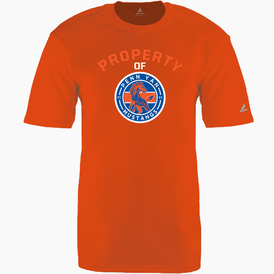 Penn Yan Academy Mustangs BSN SPORTS Men's Phenom Short Sleeve T-Shirt