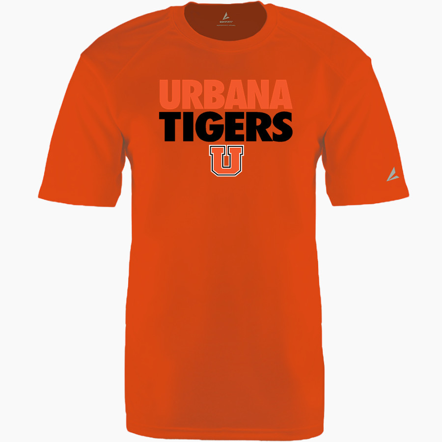 URBANA HIGH SCHOOL TIGERS <span class="pdp-name-mascot">URBANA TIGERS</span> BSN SPORTS Men's Phenom Short Sleeve T-Shirt