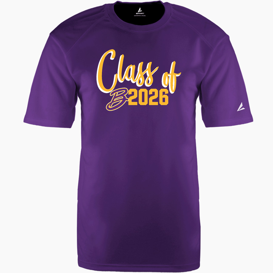 BELLBROOK GOLDEN EAGLES The Official Online Store BSN SPORTS Men's Phenom Short Sleeve T-Shirt