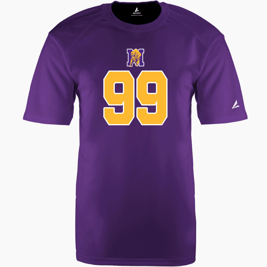 Miles Golden Bears BSN SPORTS Men's Phenom Short Sleeve T-Shirt