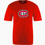 St. Cloud State University The Official Online Store BSN SPORTS Men's Phenom Short Sleeve T-Shirt Front Thumbnail