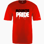 Northwest Mounties BSN SPORTS Men's Phenom Short Sleeve T-Shirt Front Thumbnail