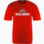Boscobel Bulldogs BSN SPORTS Men's Phenom Short Sleeve T-Shirt Front Thumbnail