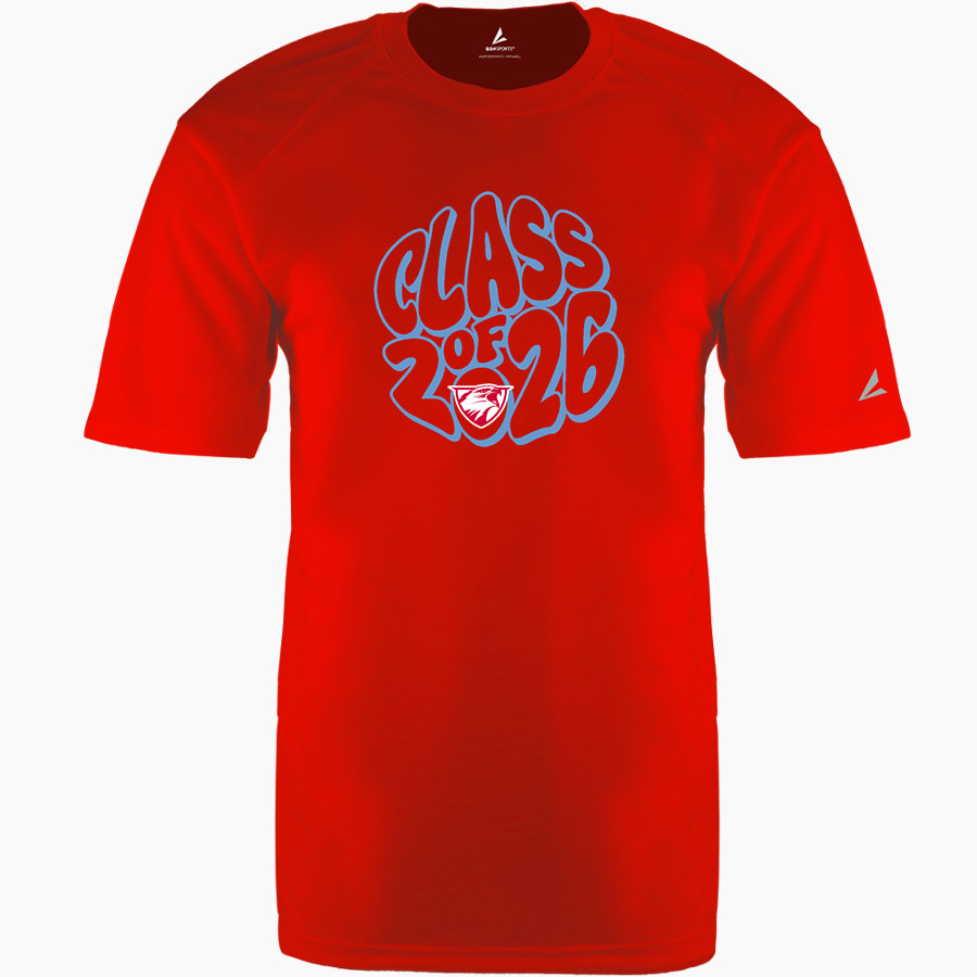 A C FLORA HIGH SCHOOL FALCONS BSN SPORTS Men's Phenom Short Sleeve T-Shirt