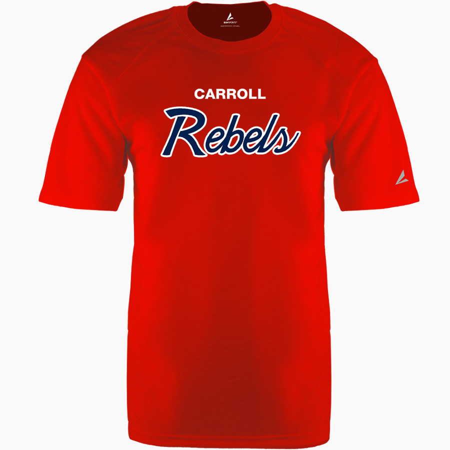 Carroll Rebels BSN SPORTS Men's Phenom Short Sleeve T-Shirt
