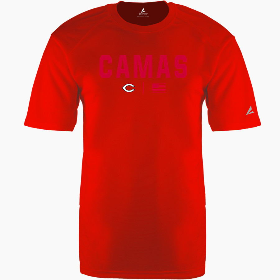 CAMAS PAPERMAKERS The Official Online Store <span class="pdp-name-mascot">CAMAS PAPERMAKERS</span> BSN SPORTS Men's Phenom Short Sleeve T-Shirt