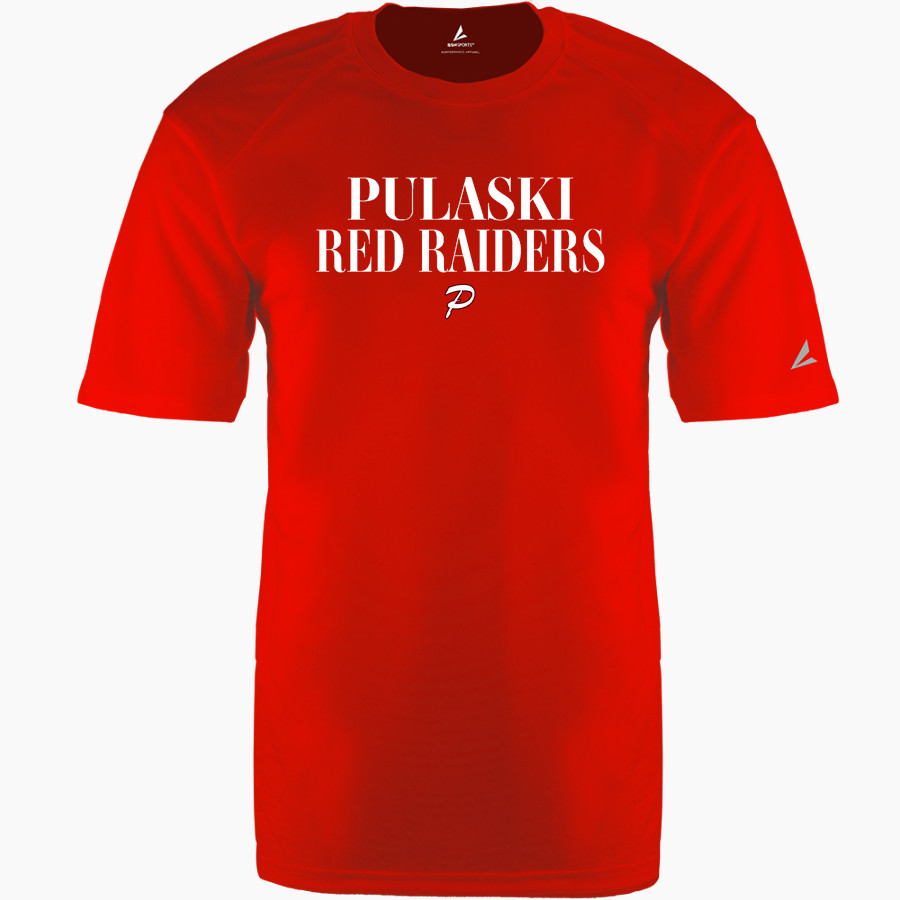 Pulaski Red Raiders BSN SPORTS Men's Phenom Short Sleeve T-Shirt