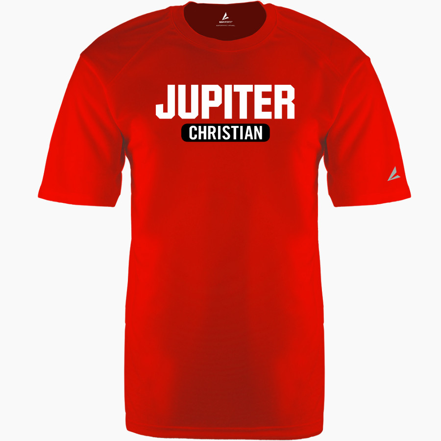 Jupiter Christian Eagles BSN SPORTS Men's Phenom Short Sleeve T-Shirt