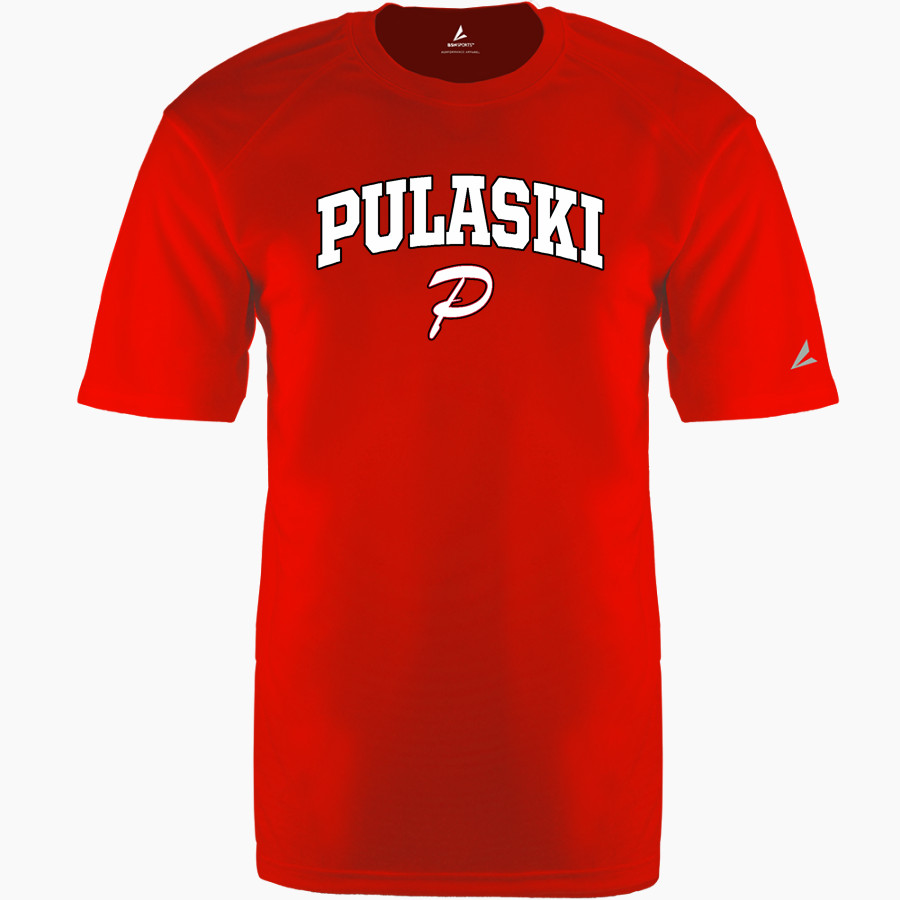 Pulaski Red Raiders BSN SPORTS Men's Phenom Short Sleeve T-Shirt