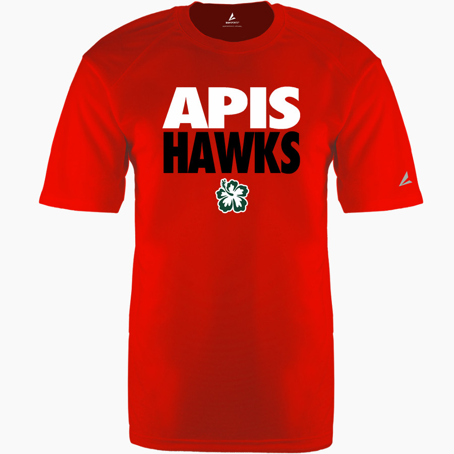 APIS Hawks BSN SPORTS Men's Phenom Short Sleeve T-Shirt