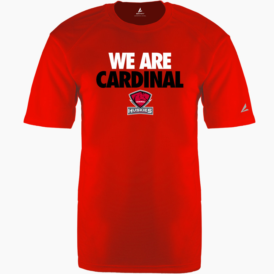 CARDINAL HIGH SCHOOL HUSKIES <span class="pdp-name-mascot">CARDINAL HUSKIES</span> BSN SPORTS Men's Phenom Short Sleeve T-Shirt