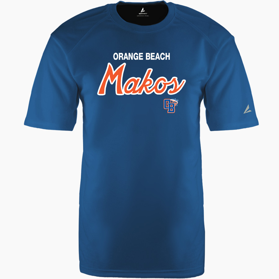 Orange Beach High School Makos BSN SPORTS Men's Phenom Short Sleeve T-Shirt