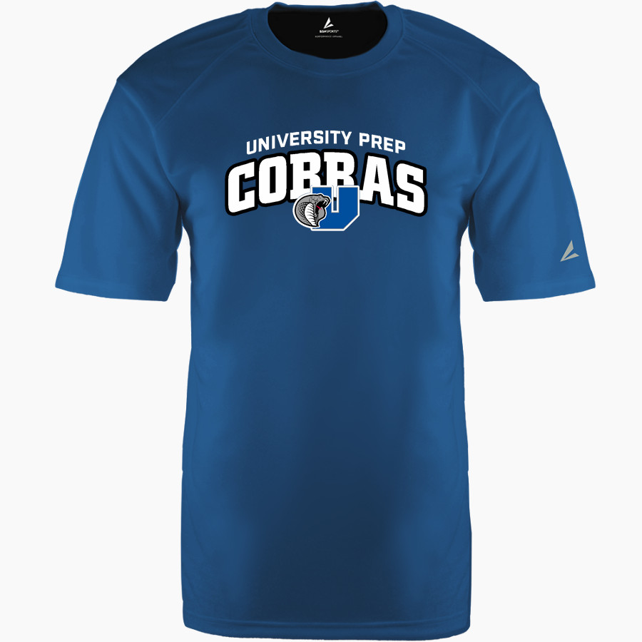 University Prep Cobras BSN SPORTS Men's Phenom Short Sleeve T-Shirt