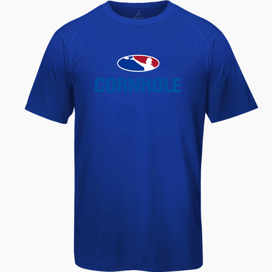 American Cornhole <span class="pdp-name-mascot">American Cornhole</span> BSN SPORTS Men's Phenom Short Sleeve T-Shirt