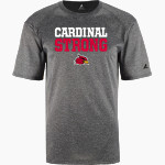 Wheeling University Cardinals Online Store BSN SPORTS Men's Phenom Short Sleeve T-Shirt Front Thumbnail
