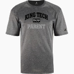 King Tech High School Online Apparel Store BSN SPORTS Men's Phenom Short Sleeve T-Shirt Front Thumbnail