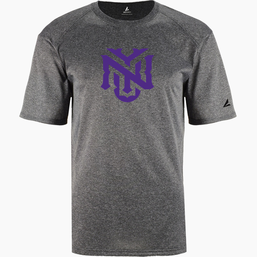 NYU Violets <span class="pdp-name-mascot">NYU Violets</span> BSN SPORTS Men's Phenom Short Sleeve T-Shirt