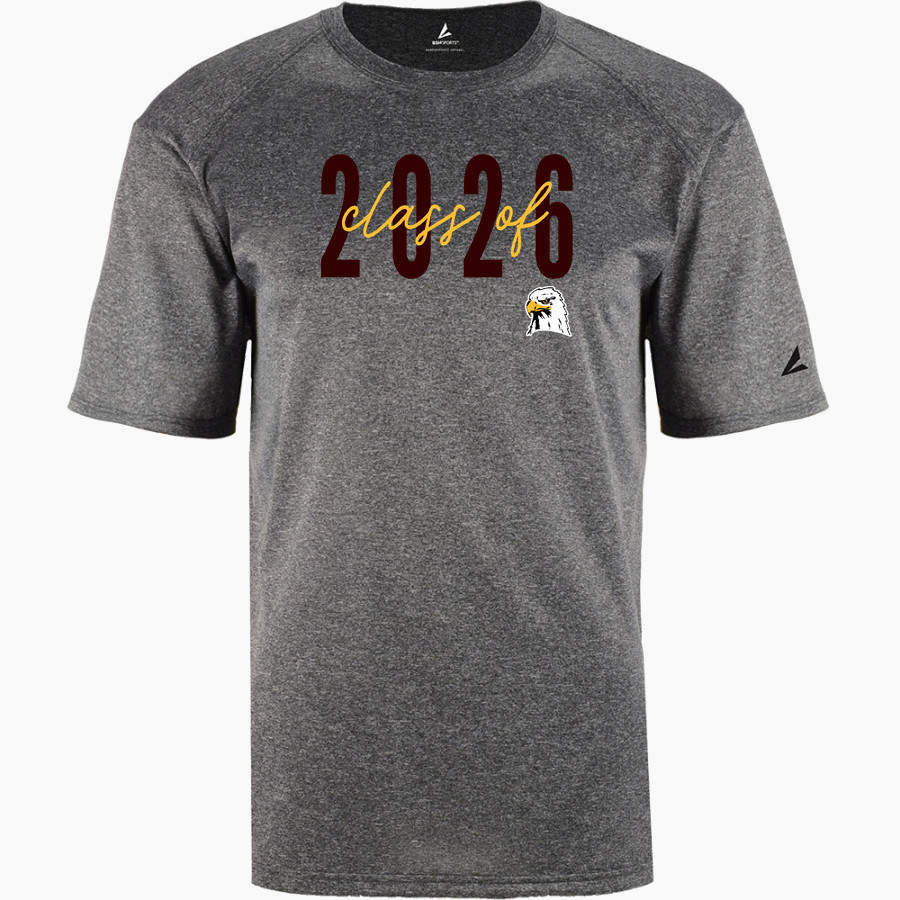 FERNDALE HIGH SCHOOL EAGLES BSN SPORTS Men's Phenom Short Sleeve T-Shirt