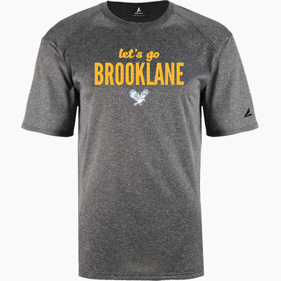 Brooklane Baptist Eagles BSN SPORTS Men's Phenom Short Sleeve T-Shirt