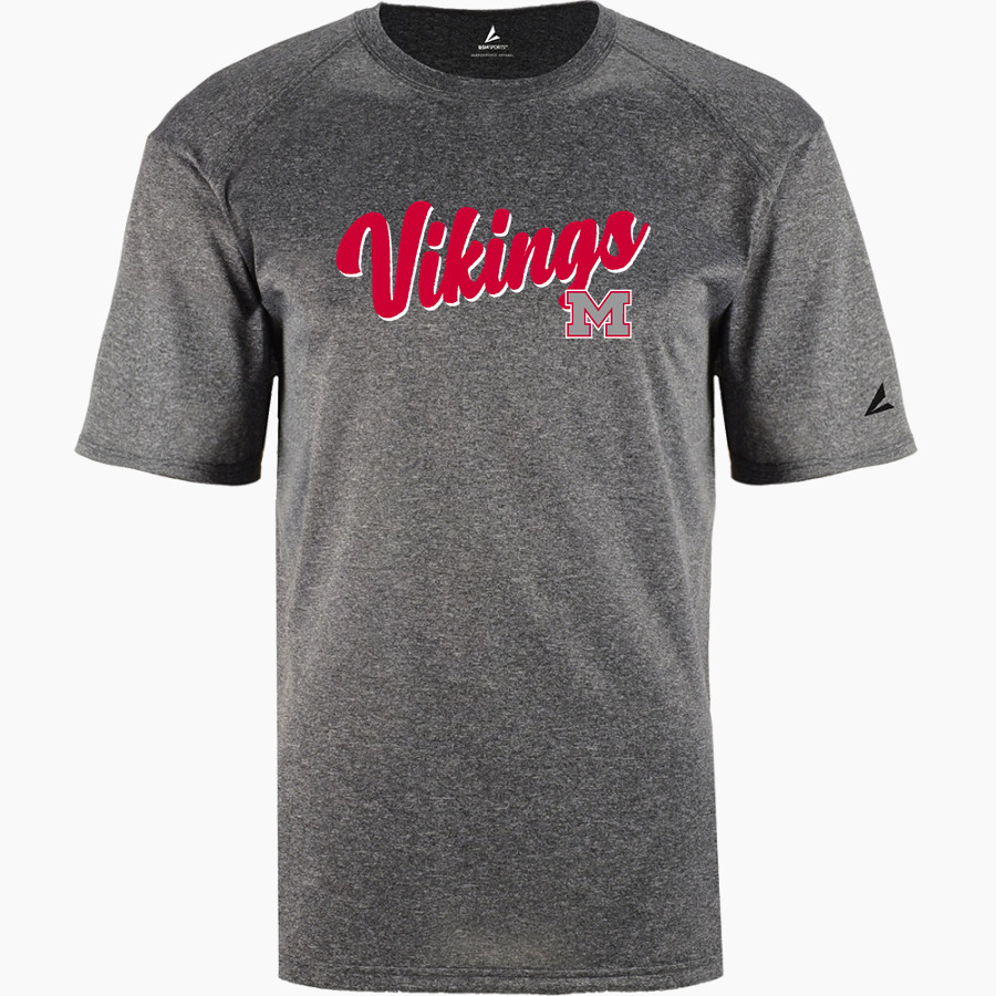 Montgomery Vikings BSN SPORTS Men's Phenom Short Sleeve T-Shirt