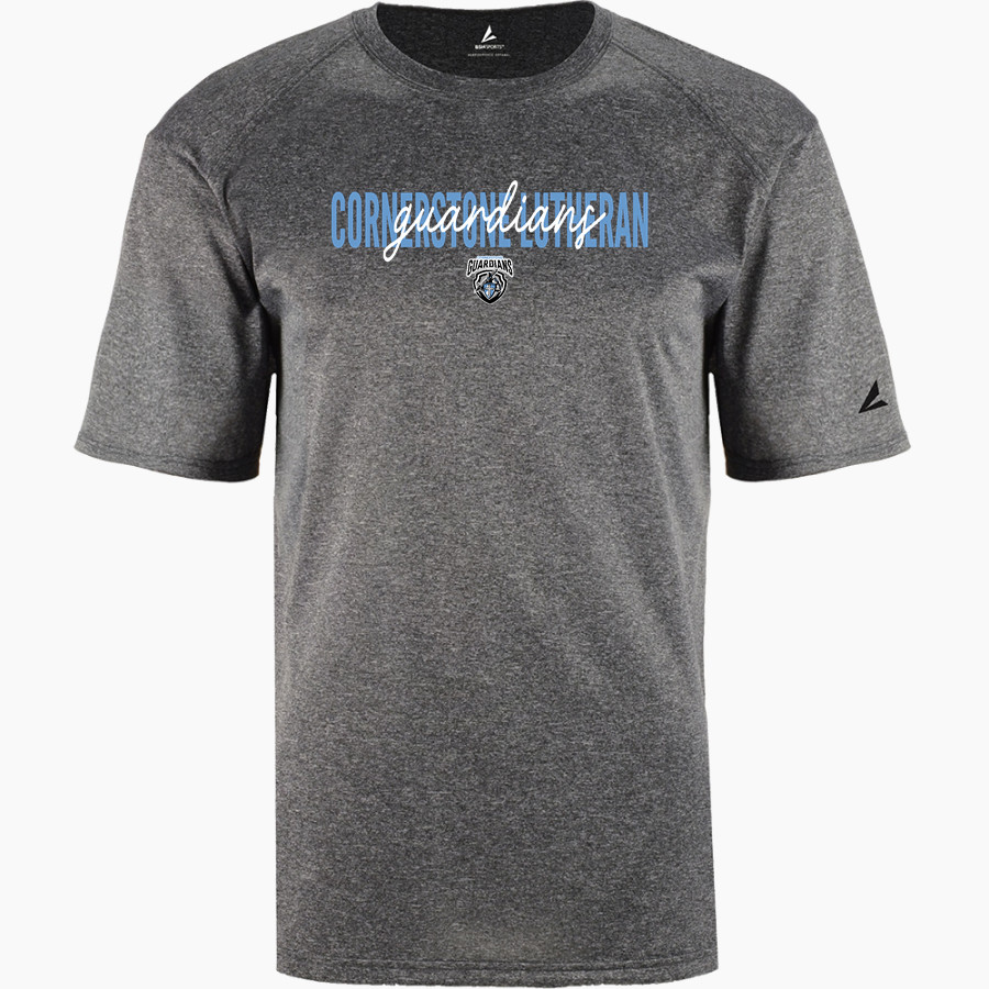 Cornerstone Lutheran Guardians <span class="pdp-name-mascot">Cornerstone Lutheran Guardians</span> BSN SPORTS Men's Phenom Short Sleeve T-Shirt