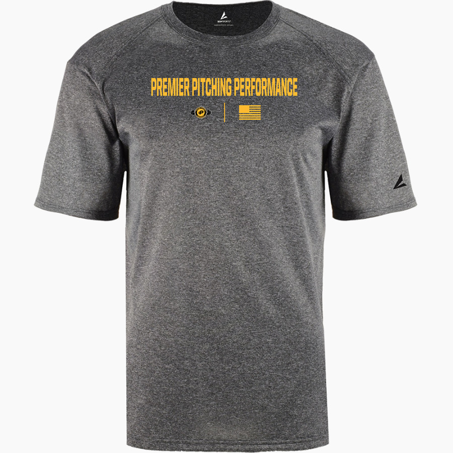 Premier Pitching Performance <span class="pdp-name-mascot">Premier Pitching And Performance Baseball</span> BSN SPORTS Men's Phenom Short Sleeve T-Shirt