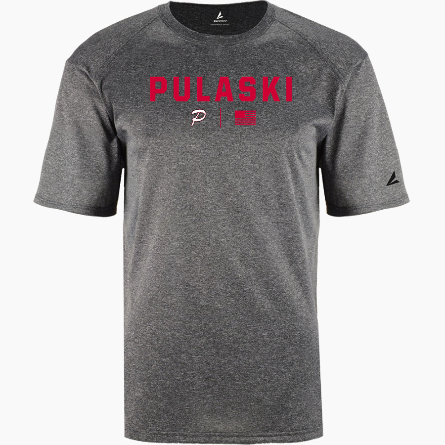 Pulaski Red Raiders BSN SPORTS Men's Phenom Short Sleeve T-Shirt