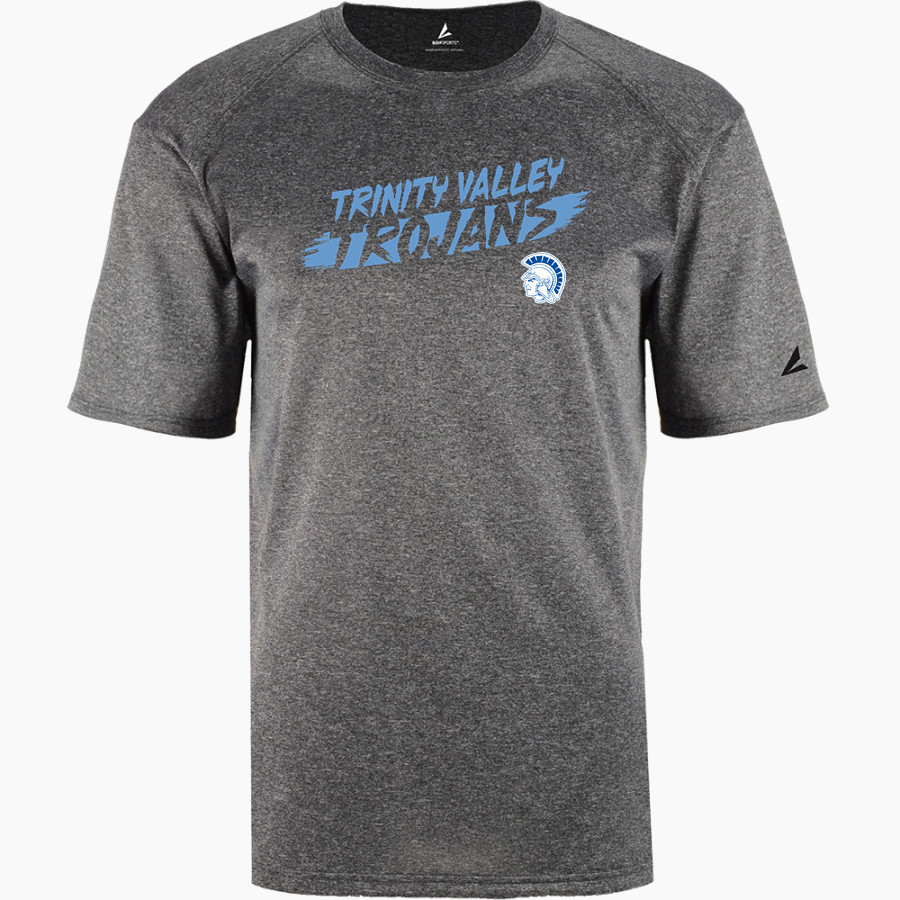 TRINITY VALLEY SCHOOL TROJANS <span class="pdp-name-mascot">TRINITY VALLEY TROJANS</span> BSN SPORTS Men's Phenom Short Sleeve T-Shirt
