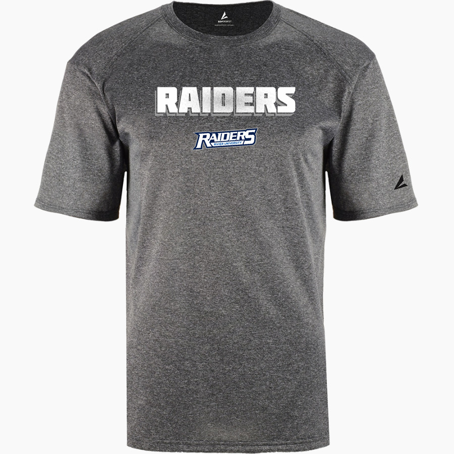 Rivier University Official Store of the Raiders BSN SPORTS Men's Phenom Short Sleeve T-Shirt