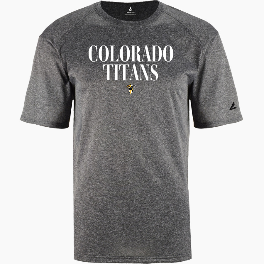 Colorado Titans The Official Online Store BSN SPORTS Men's Phenom Short Sleeve T-Shirt