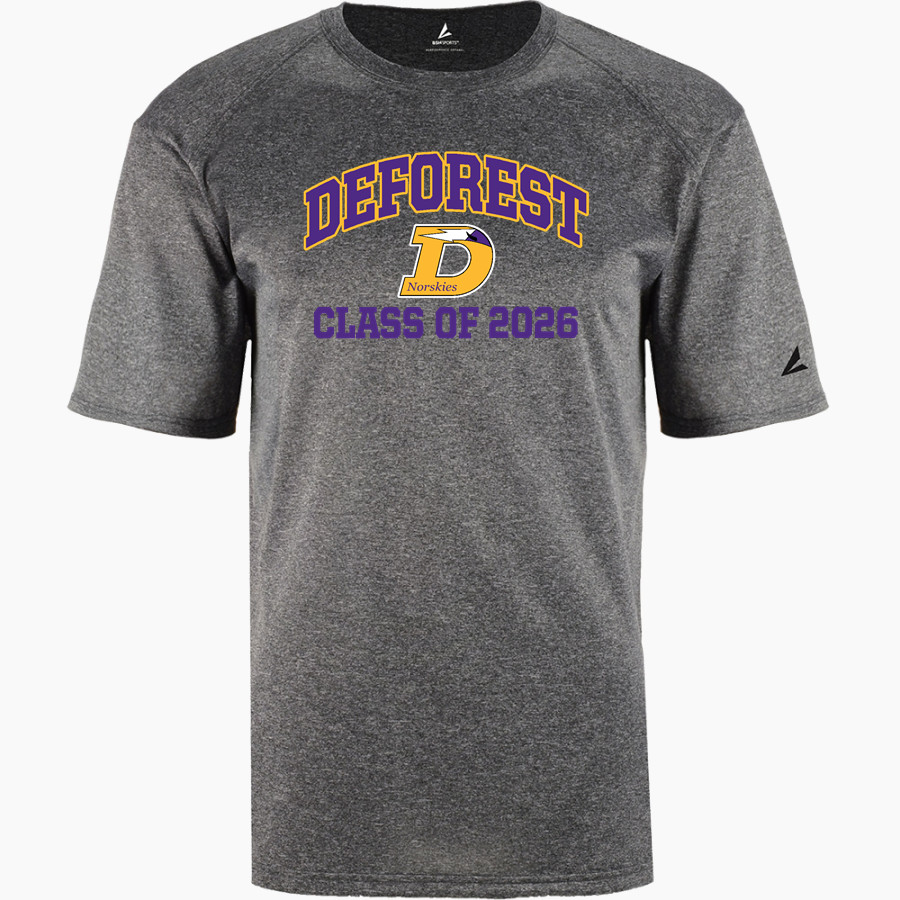 DEFOREST HIGH SCHOOL NORSKIES BSN SPORTS Men's Phenom Short Sleeve T-Shirt