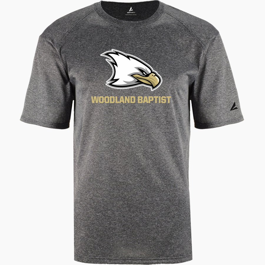 Woodland Baptist Eagles <span class="pdp-name-mascot">Woodland Baptist Christian School Eagles</span> BSN SPORTS Men's Phenom Short Sleeve T-Shirt