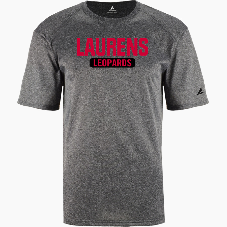 LAURENS CENTRAL SCHOOL LEOPARDS <span class="pdp-name-mascot">LAURENS LEOPARDS</span> BSN SPORTS Men's Phenom Short Sleeve T-Shirt