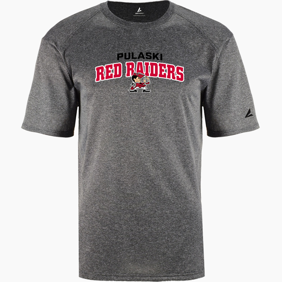 Pulaski Red Raiders BSN SPORTS Men's Phenom Short Sleeve T-Shirt