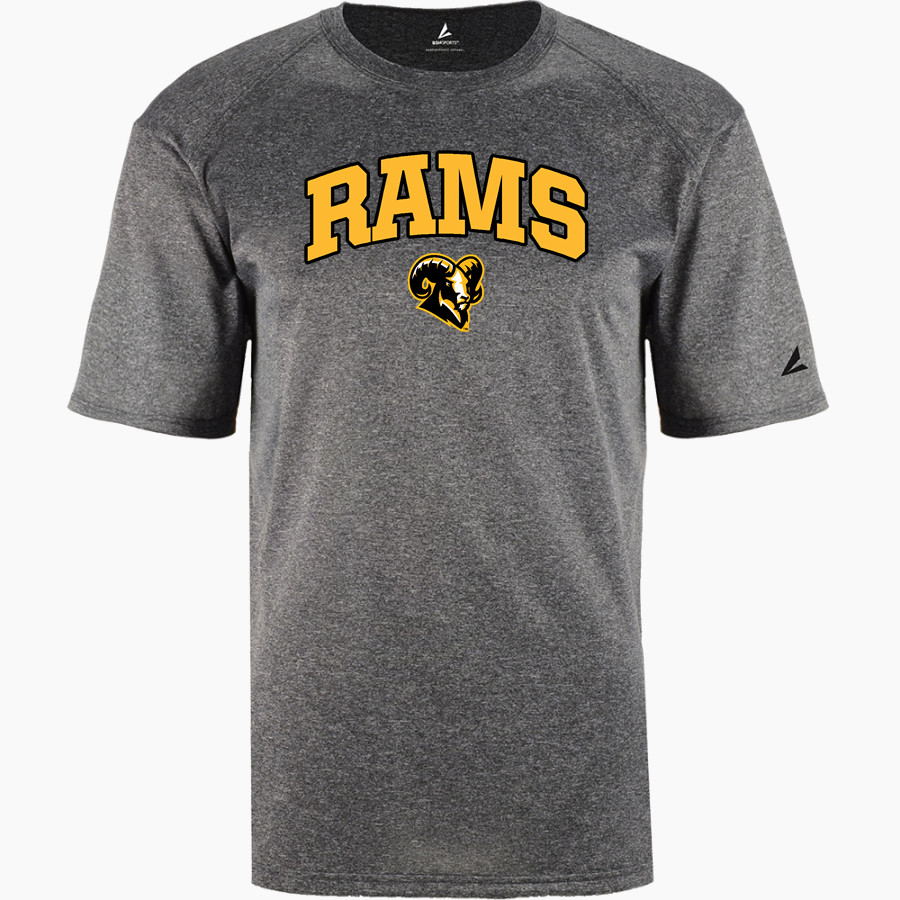 Worth Rams BSN SPORTS Men's Phenom Short Sleeve T-Shirt